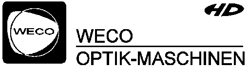 Weco Optik-Maschinen